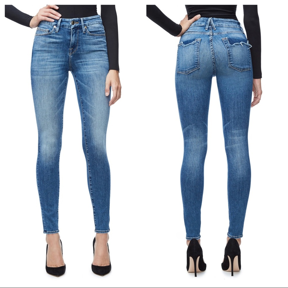 Good American Good Legs High Rise Skinny Jeans